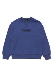Dsquared2 Kids Sweatshirt mit Logo-Print - Blau