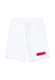 Dsquared2 Kids logo-print track shorts - Weiß