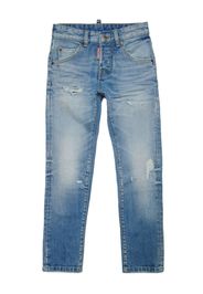 Dsquared2 Kids Cool Guy Straight-Leg-Jeans - Blau