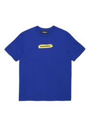 Dsquared2 Kids logo-print jersey T-shirt - Blau