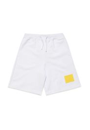 Dsquared2 Kids Shorts mit Logo-Applikation - Weiß