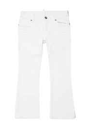 Dsquared2 Kids Jeans mit Logo-Applikation - Weiß