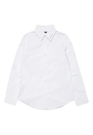 Dsquared2 Kids Hemd mit Logo-Stempel - Weiß