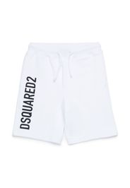 Dsquared2 Kids logo-print cotton shorts - Weiß