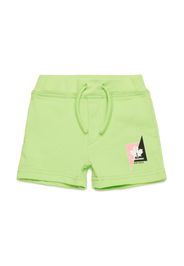 Dsquared2 Kids Sport Edtn.09 cotton shorts - Grün