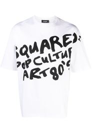 Dsquared2 Pop 80's cotton T-shirt - Weiß