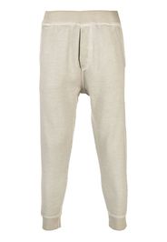 Dsquared2 Dan cotton track pants - Nude