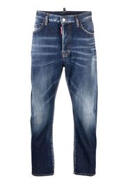 Dsquared2 mid-rise straight-leg jeans - Blau