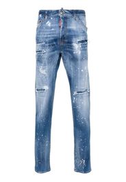 Dsquared2 Cool Guy distressed skinny jeans - Blau