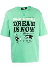 Dsquared2 logo-print cotton T-shirt - Grün