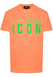 Dsquared2 Be Icon cotton T-shirt - Orange