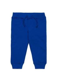 Dsquared2 Kids logo-print cotton trousers - Blau