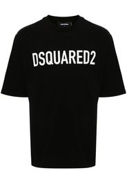 Dsquared2 logo-print cotton T-shirt - Schwarz