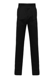 Dsquared2 cotton tailored straight-leg trousers - Schwarz