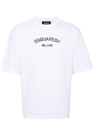 Dsquared2 logo-print cotton T-shirt - Weiß