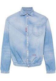 Dsquared2 elasticated-waistband denim shirt - Blau