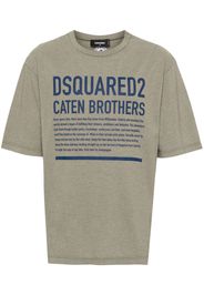 Dsquared2 logo-print T-shirt - Grün