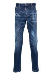 Dsquared2 ripped skinny jeans - Blau