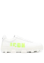 Dsquared2 Sneakers mit Logo-Print - Nude