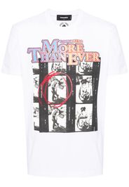 Dsquared2 photograph-print cotton T-shirt - Weiß