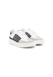 Dsquared2 Kids panelled leather sneakers - Weiß