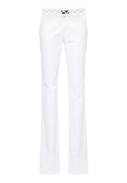 Dsquared2 Sharpei ring-embellished trousers - Weiß