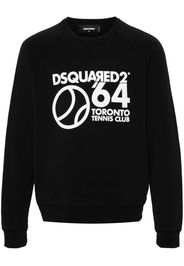 Dsquared2 Toronto Tennis Club Sweatshirt - Schwarz