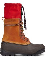 DSQUARED2 Stiefel mit Einsätzen - Braun