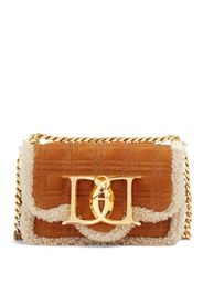 DSQUARED2 Gesteppte Schultertasche - Braun