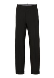 Dsquared2 Klassische Straight-Leg-Hose - Schwarz