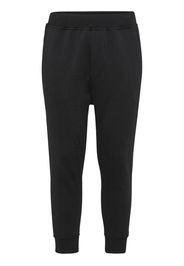 Dsquared2 logo-appliqué tapered track pants - Schwarz