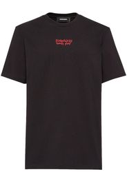Dsquared2 logo-print cotton T-shirt - Schwarz