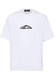 Dsquared2 T-Shirt mit grafischem Print - Weiß