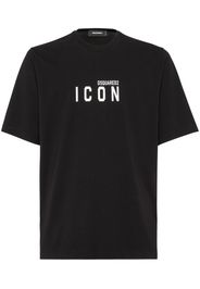 DSQUARED2 T-Shirt mit Logo-Print - Schwarz