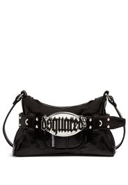 Dsquared2 Gothic leather shoulder bag - Schwarz