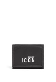 DSQUARED2 Icon Portemonnaie mit Logo-Print - Schwarz