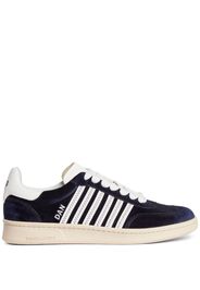 DSQUARED2 Boxer Sneakers aus Samt - Blau
