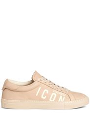 DSQUARED2 Sneakers mit Logo-Print - Nude