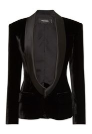 DSQUARED2 Einreihiges Sakko mit Schalrevers - Schwarz