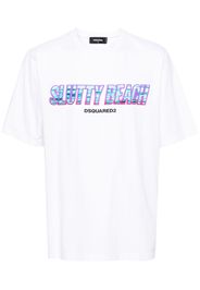 Dsquared2 T-Shirt mit grafischem Print - Weiß