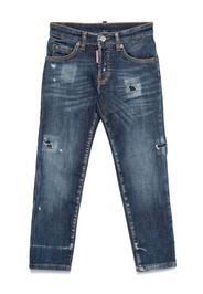 DSQUARED2 KIDS distressed jeans - Blau