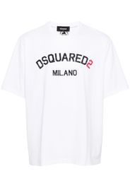 Dsquared2 T-Shirt mit Logo-Print - Weiß