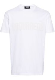 Dsquared2 T-Shirt mit Logo-Applikation - Weiß