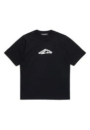 DSQUARED2 KIDS T-Shirt mit Logo-Print - Schwarz