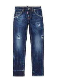 DSQUARED2 KIDS Jeans aus Baumwollstretch - Blau