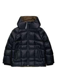 DSQUARED2 KIDS Gefütterte Kapuzenjacke mit Logo-Print - Schwarz