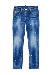 DSQUARED2 KIDS Skater Sraight-Leg-Jeans - Blau