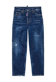DSQUARED2 KIDS Boss 10 Straight-Leg-Jeans - Blau