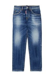 DSQUARED2 KIDS Halbhohe Stanislav Slim-Fit-Jeans - Blau