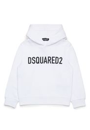 DSQUARED2 KIDS Hoodie mit Logo-Print - Weiß